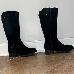 UGG Black Riding Boots w/ Hologram